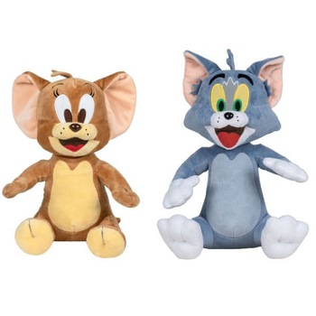 Jucarii din plus Tom & Jerry, 18 cm Jucarii din plus Tom & Jerry, 18 cm