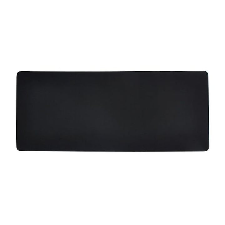 Mouse pad profesional XXL 70x30 cm, PROCART, pentru gaming, antiaderent, textil, negru