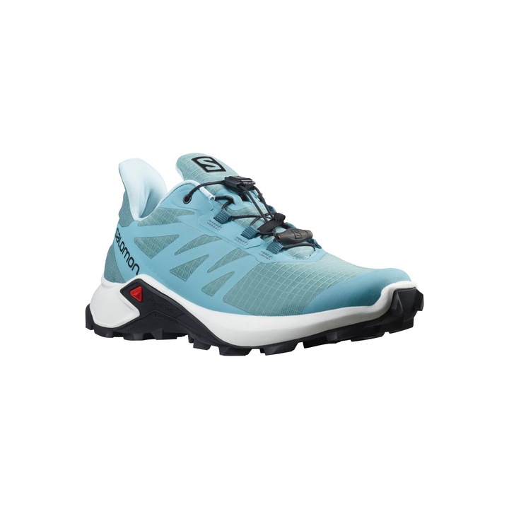 Pantofi sport de alergare, pentru trailrunning, Salomon SHOES SUPERCROSS 3 W, Albastru