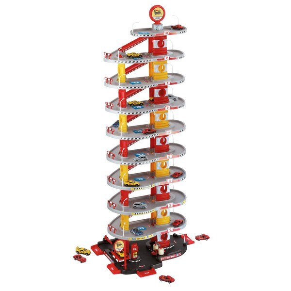 Garaj 10 nivele cu 3 masinute incluse, Unogiochi 710