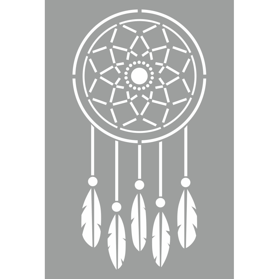 Sablon 59x40cm, Dream Catcher, Refolosibil SP124