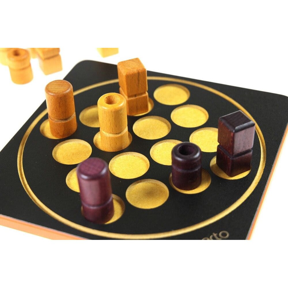 Joc de societate, Gigamic Game Quarto Mini, 2 jucatori, +8 ani, Multicolor  - eMAG.ro