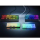 Комплект switch-ове Razer Phantom Keycap Upgrade, US/UK, Черен