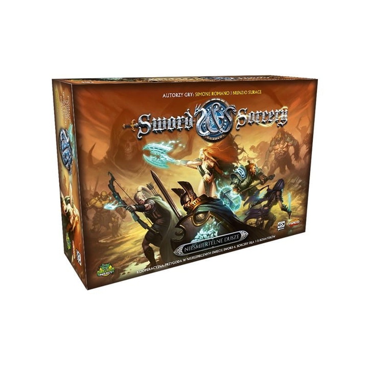 Társasjáték, Galakta, Sword & Sorcery Halhatatlan lelkek, 1-5 játékos, többszínű