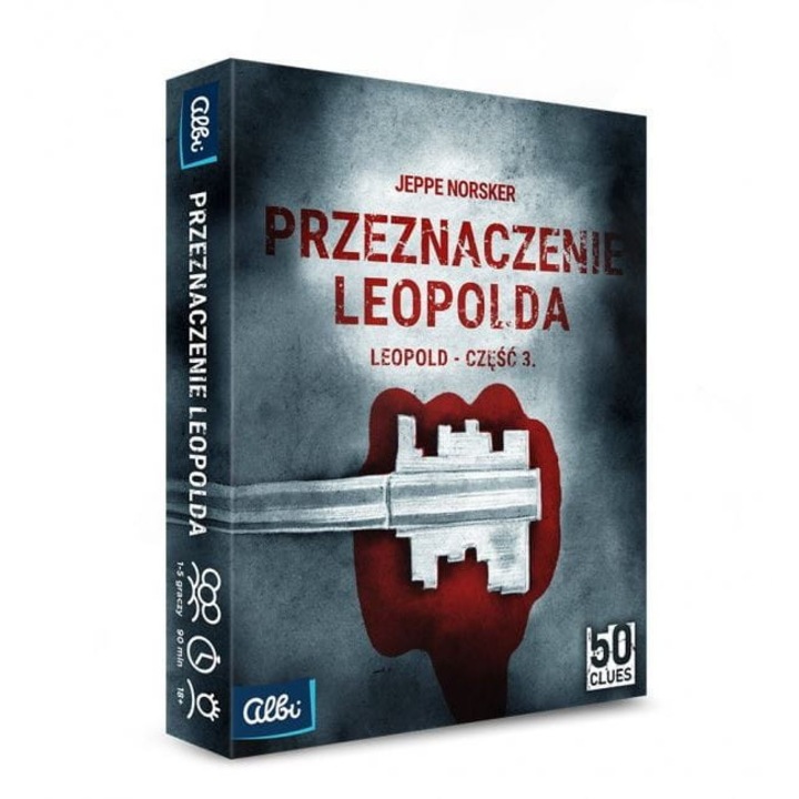 Társasjáték, Leopold's Destiny, Fehér, 1-5 játékos, +18 év, Többszínű