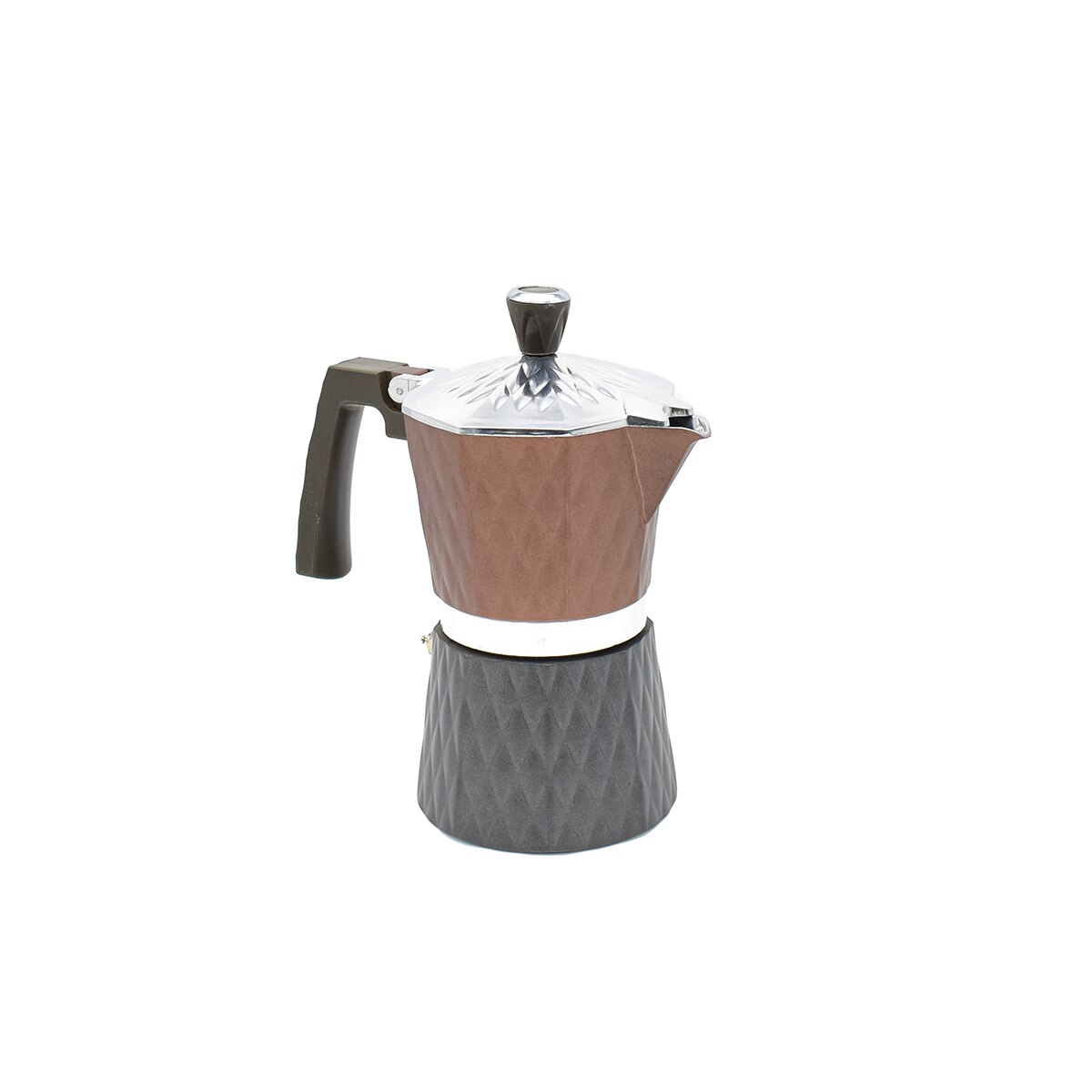 Cafetiera MOKA, 3 cafele, D3406, Maro/Negru - eMAG.ro