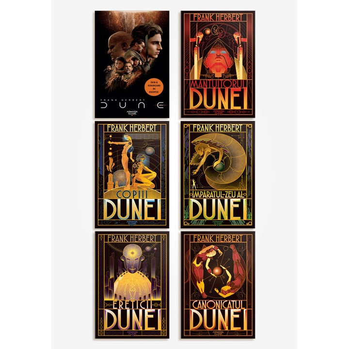Set Dune 6 volume - Frank Herbert