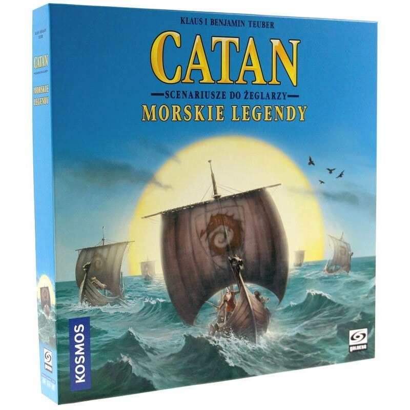 Joc de societate, Galakta Catan Sea Legends, 10 ani+, 3-4 jucatori, Multicolor