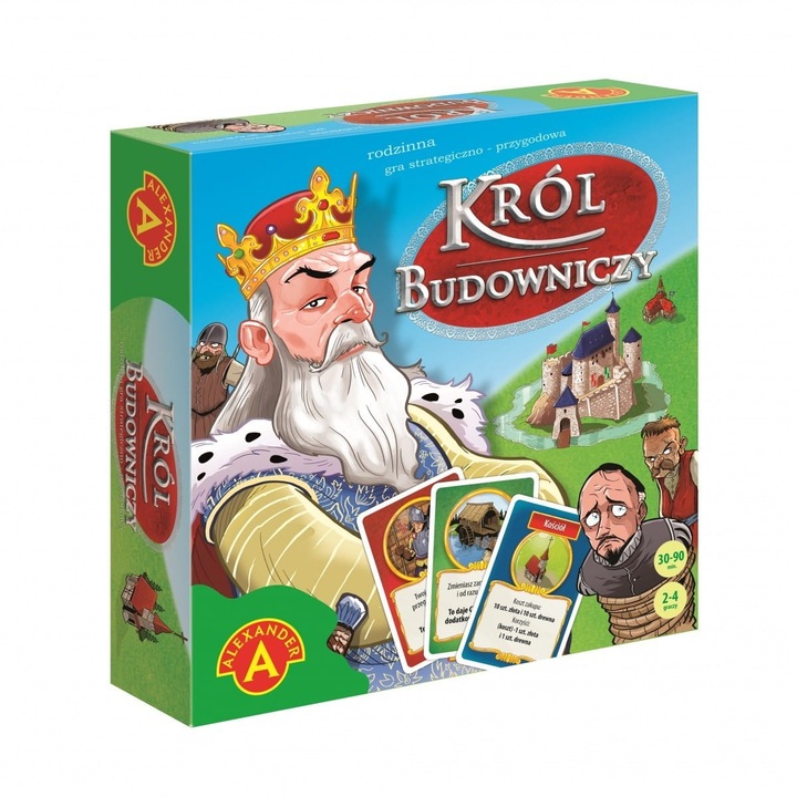 Társasjáték, Alexander King, 2-4 játékos, többszínű