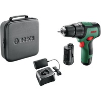 Masina de gaurit si insurubat (bormasina) pe acumulator Bosch EasyImpact 12 , 12 V, 1300 RPM, 10 mm mandrina rapida, 2 acumulatori, incarcator, geanta depozitare