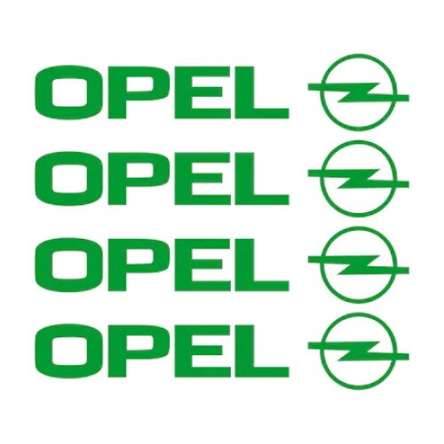 Set stickere manere Opel, Culoare Verde