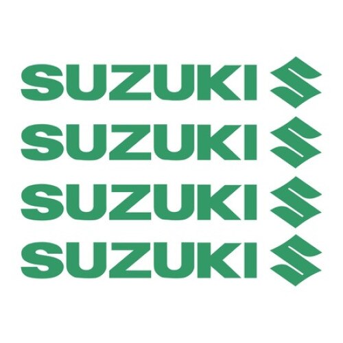 Set stickere manere Suzuki, Culoare Verde