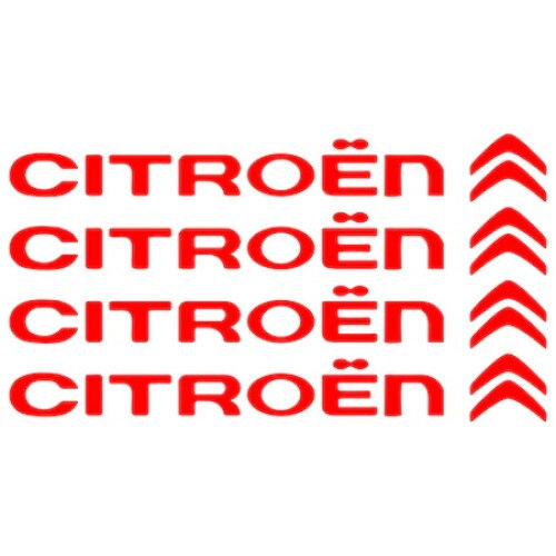 Set stickere manere Citroen, Culoare Rosie