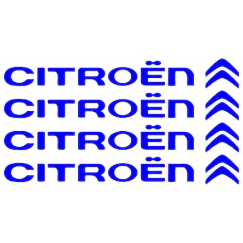 Set stickere manere Citroen, Culoare Albastra