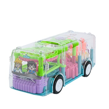 Autobuz pentru baieti Karemi, transparent, cu 3 baterii incluse, cu sunet si lumini, pentru copii de peste 2 ani, K01B-20017 Autobuz pentru baieti Karemi, transparent, cu 3 baterii incluse, cu sunet si lumini, pentru copii de peste 2 ani, K01B-20017