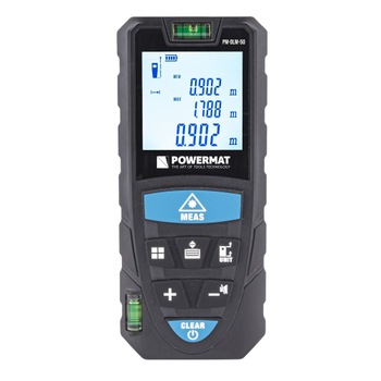 Telemetru digital cu laser de 50 m Masuratoare rapida Constructie solida Telemetru digital cu laser de 50 m Masuratoare rapida Constructie solida