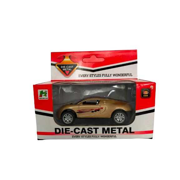 Masina metalica, simulation car, +3 ani, fara telecomanda, 8 cm