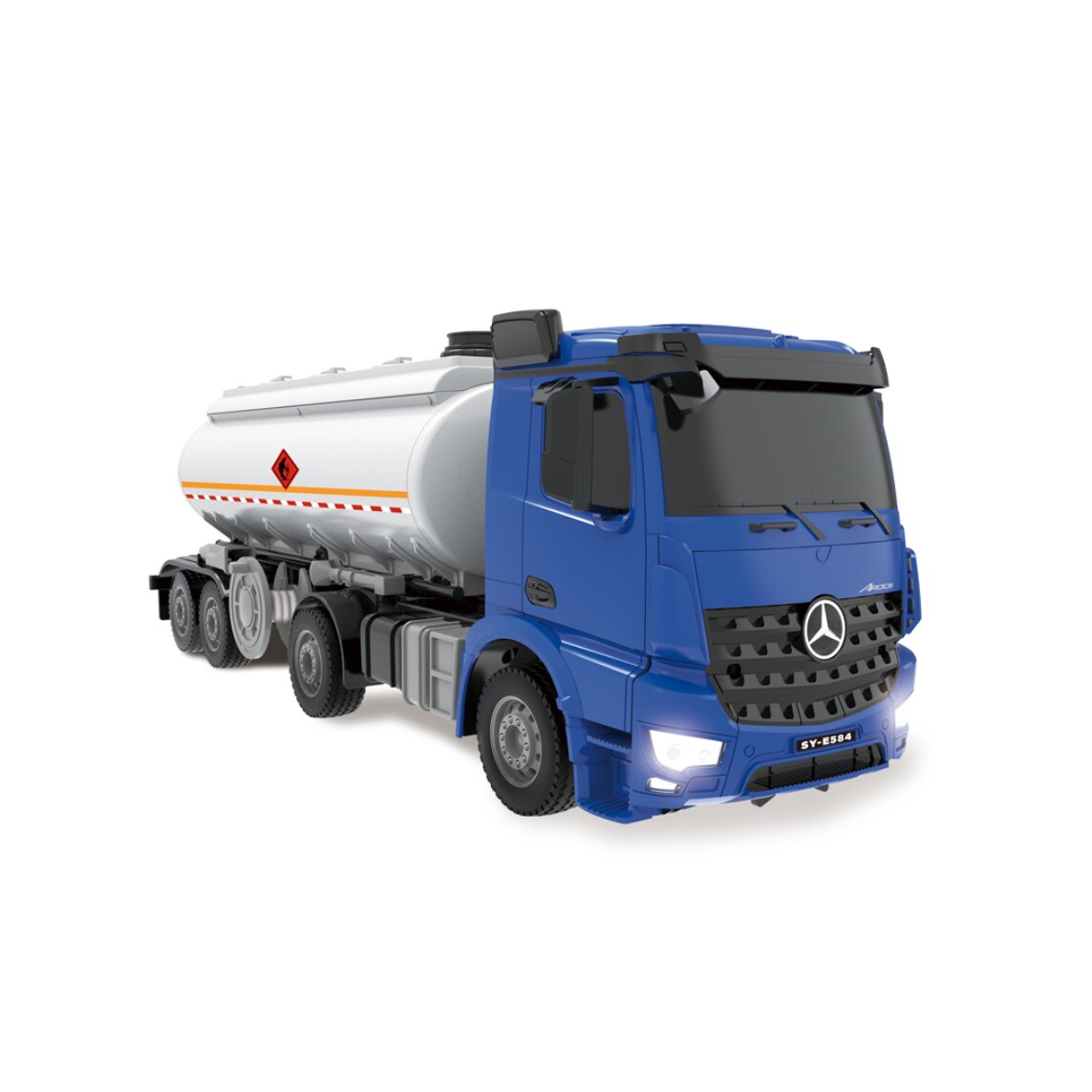 Camion cisterna cu telecomanda Mercedes Benz Arocs 1:26