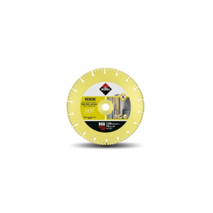 Disc diamant Universal, Rubi 30902 RSQ-230 SUPERPRO, Lama Rescate RSQ