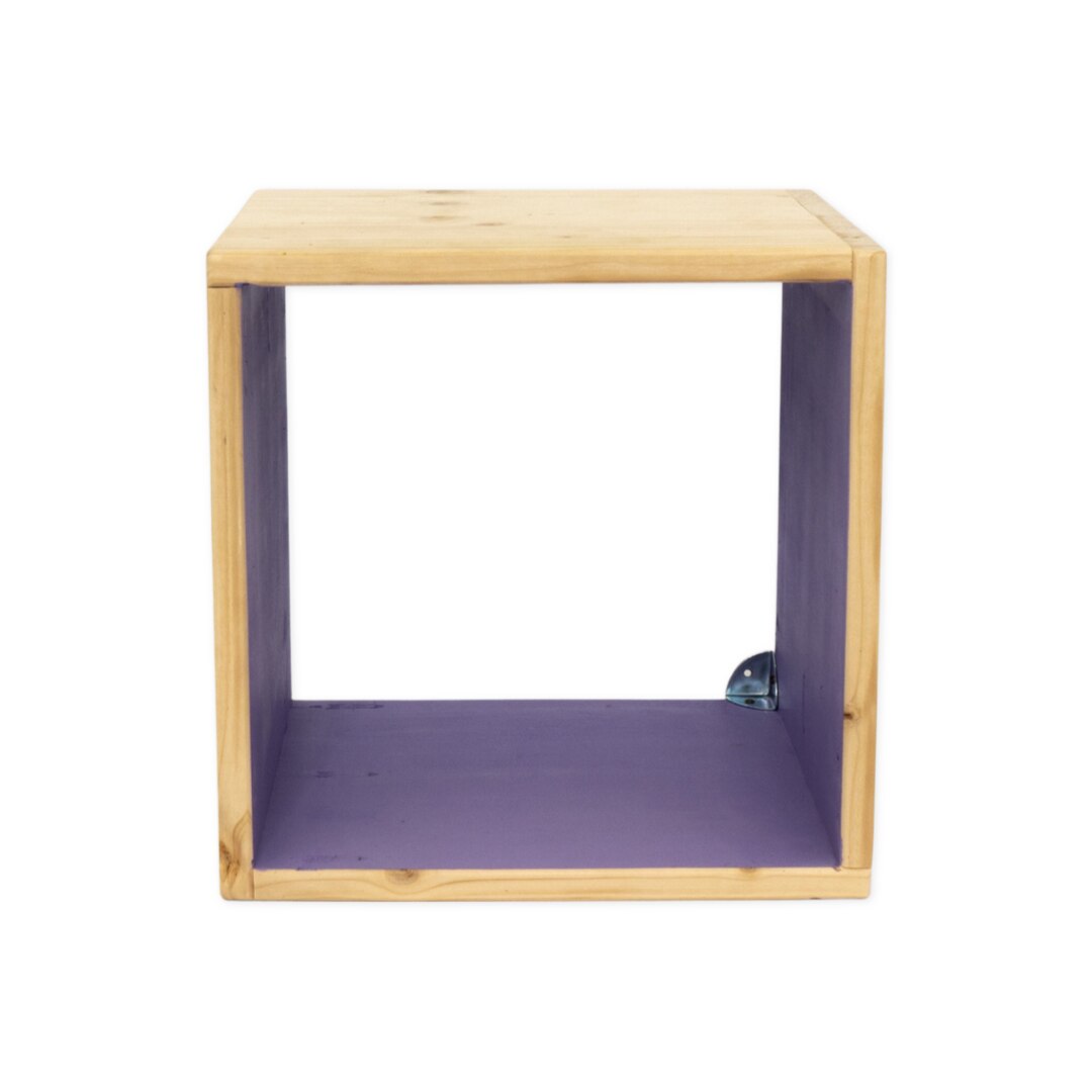 Raft patrat lemn, Dada, 31,8x31,8 cm