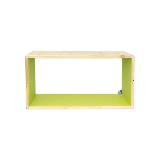 Raft dreptunghi lemn, Dada, 63,6x31,8x30 cm