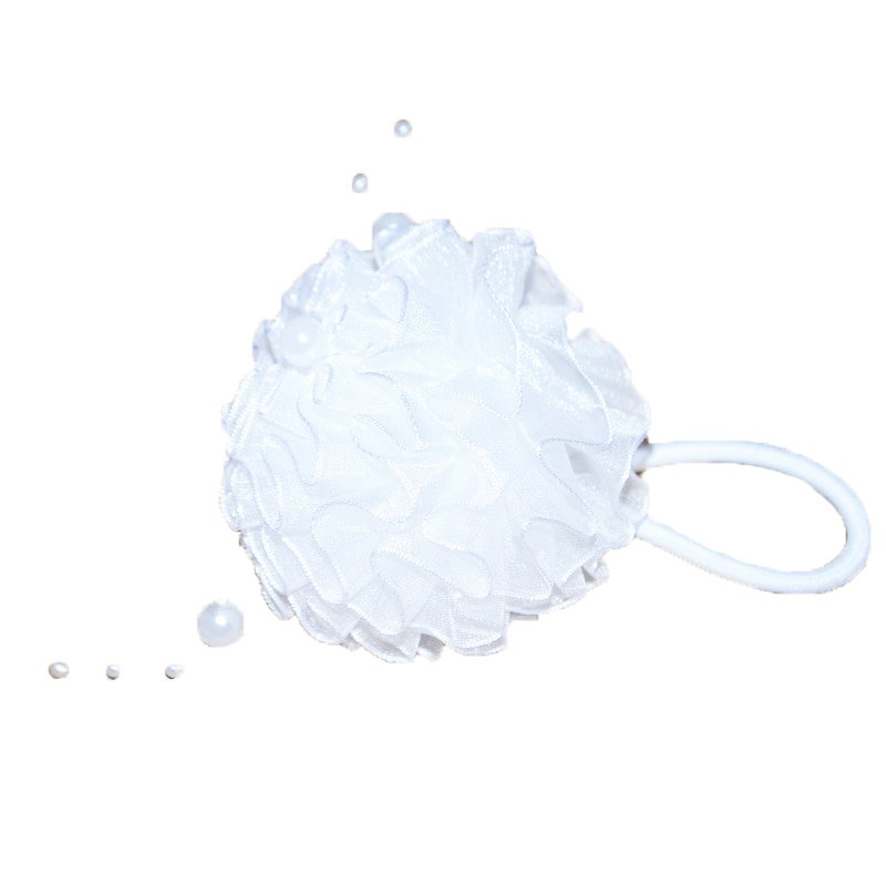 Elastic de par pentru fete Mini Junior ELA18, Alb