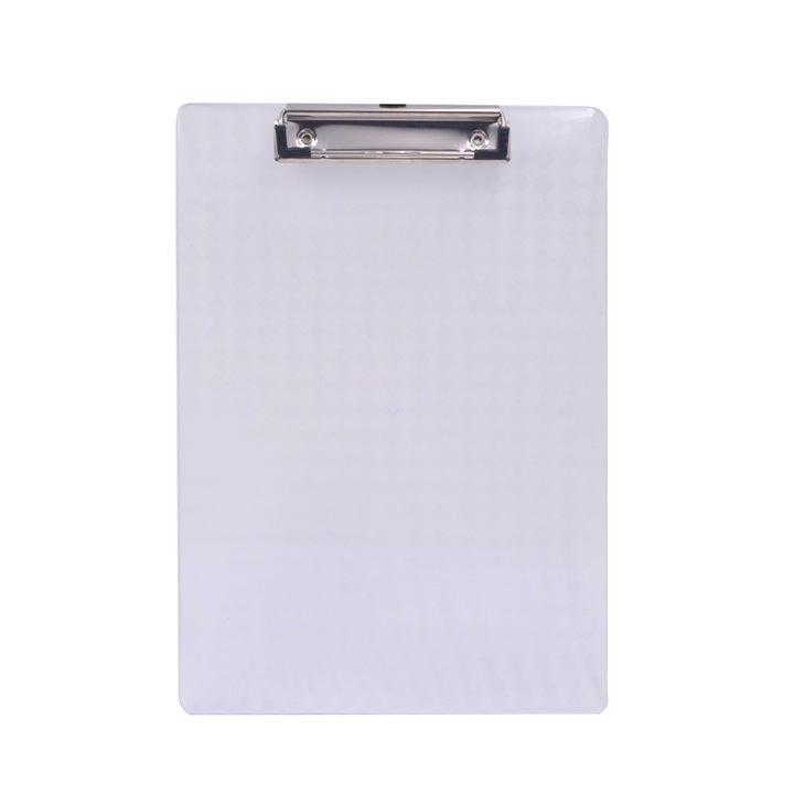 Clipboard A4 din plastic, transparent, T2000, US-991T