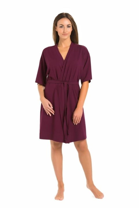 Дамски халат Maddalena Viscose, Teyli, Violet, 2XL