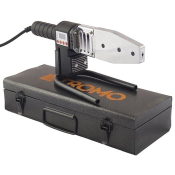 Aparat de Lipit Tevi PPR STROMO SL-1800, 1800 W, 3 Bac-uri (20, 25, 32). Temperatura Reglabila Pana la 300 °c, Afisaj Led Aparat de Lipit Tevi PPR STROMO SL-1800, 1800 W, 3 Bac-uri (20, 25, 32). Temperatura Reglabila Pana la 300 °c, Afisaj Led