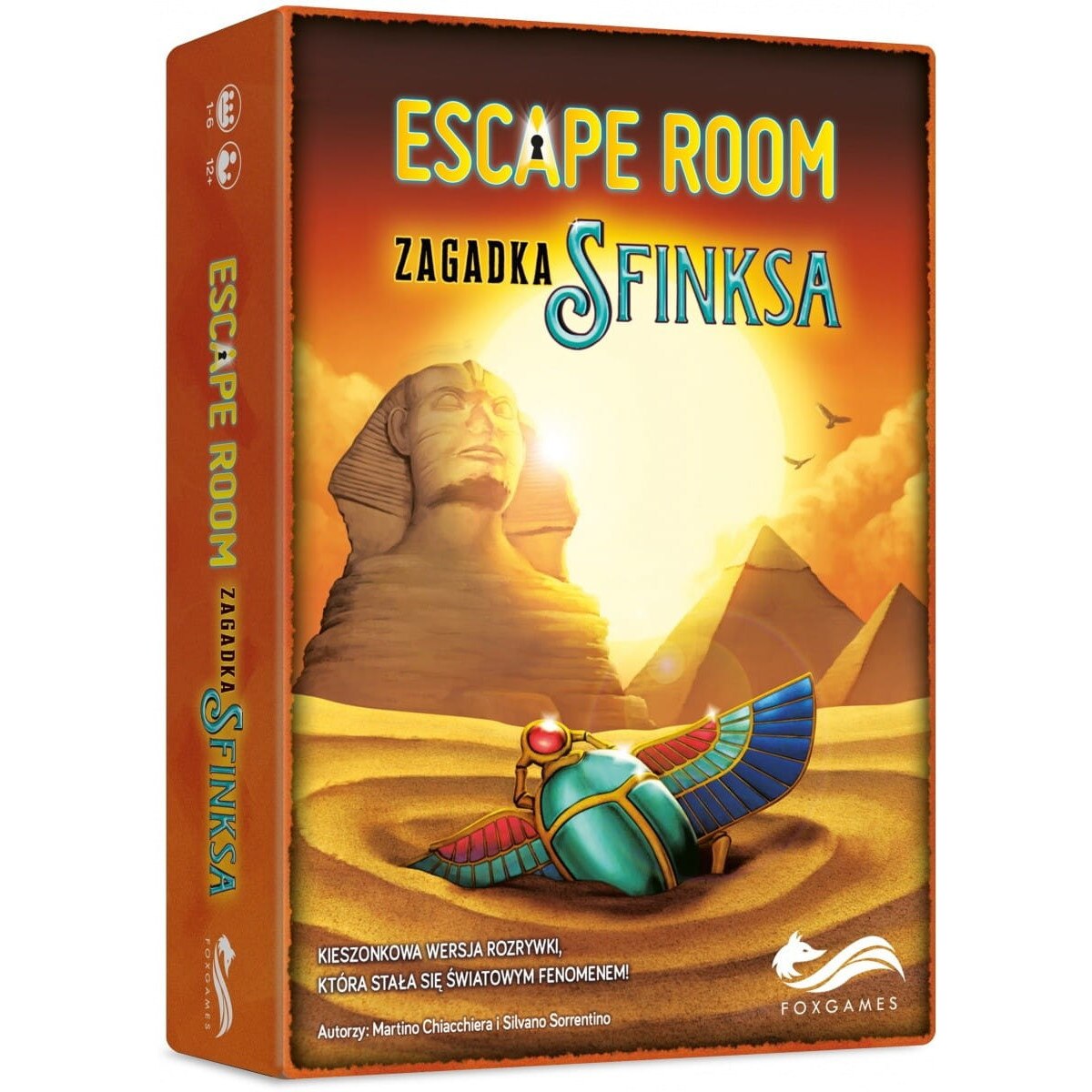 Joc FoxGames, Escape Room, Mystery of the Sphinx, 1- 6 Persoane, 12 Ani+