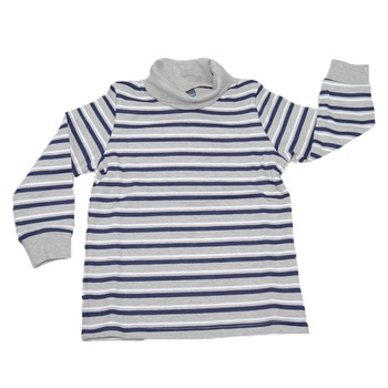 Bluza cu guler inalt pentru baieti Atut BL6906-122, Gri 67851 Bluza cu guler inalt pentru baieti Atut BL6906-122, Gri 67851