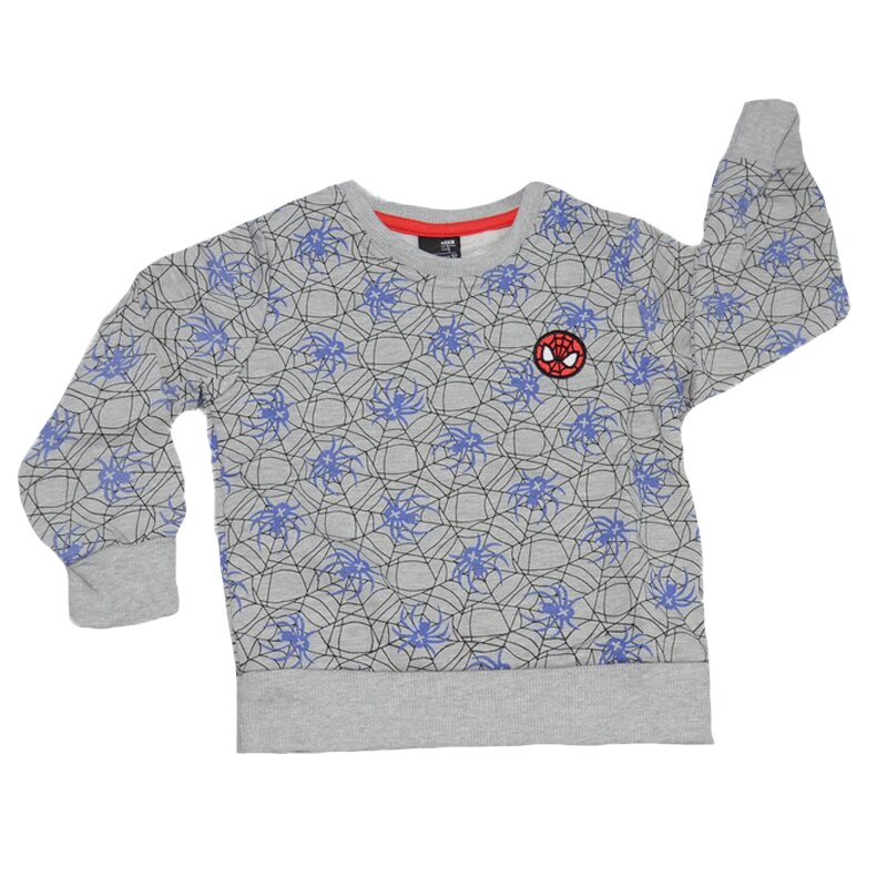 Bluza cu maneca lunga pentru baieti Atut BL7733-92, Gri 67887