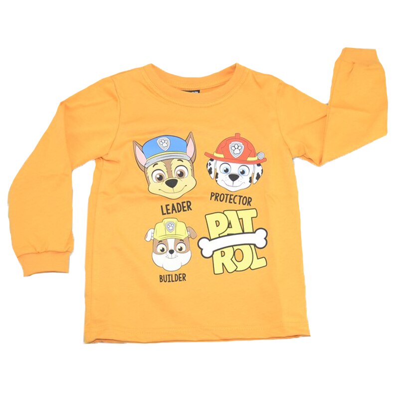 Bluza cu maneca lunga pentru baieti Atut BL8893-B-110, Portocaliu 110 CM