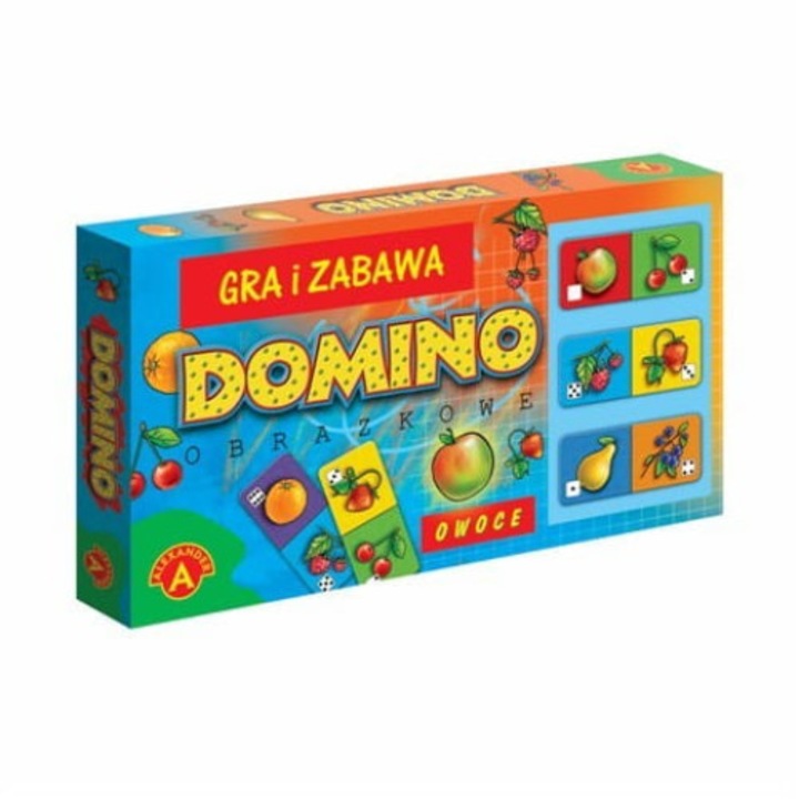 Domino Fruits Game, Alexander, 1-5 játékos, 6+