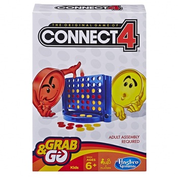 Joc de societate Connect 4 Grab and Go, Hasbro Gaming, 2 jucatori, +6 ani, Multicolor Joc de societate Connect 4 Grab and Go, Hasbro Gaming, 2 jucatori, +6 ani, Multicolor