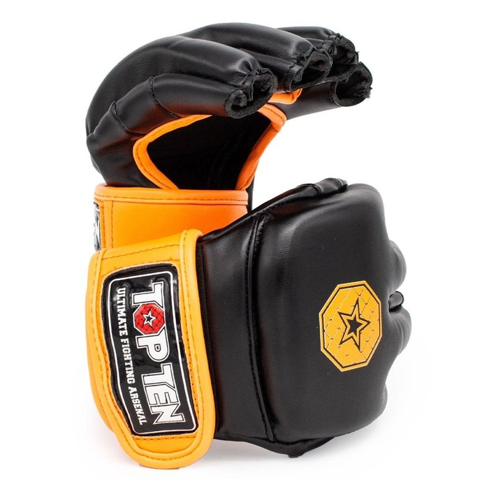 MMA kesztyű "Striking C-Type", Top Ten, Fekete, XL Fekete XL