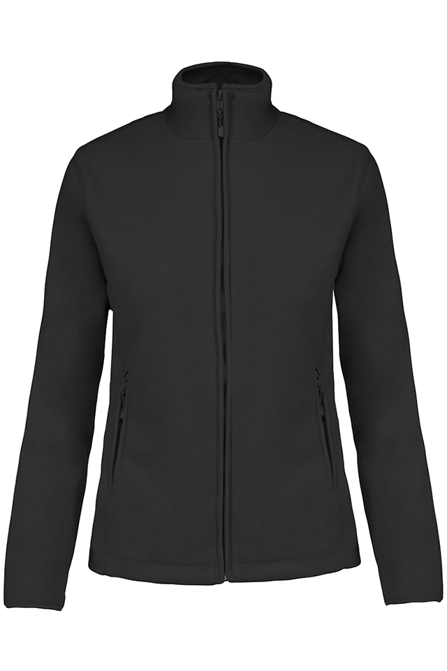 Jacheta fleece femei, Kariban Maureen K907, Negru
