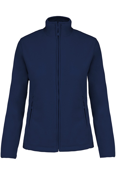 Jacheta fleece femei, Kariban Maureen K907, Bleumarin