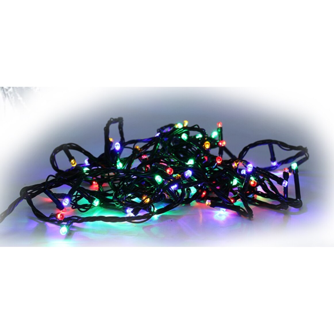 Instalatie Luminoasa, 140 LED, 6.2 m, Fir Verde, Multicolor