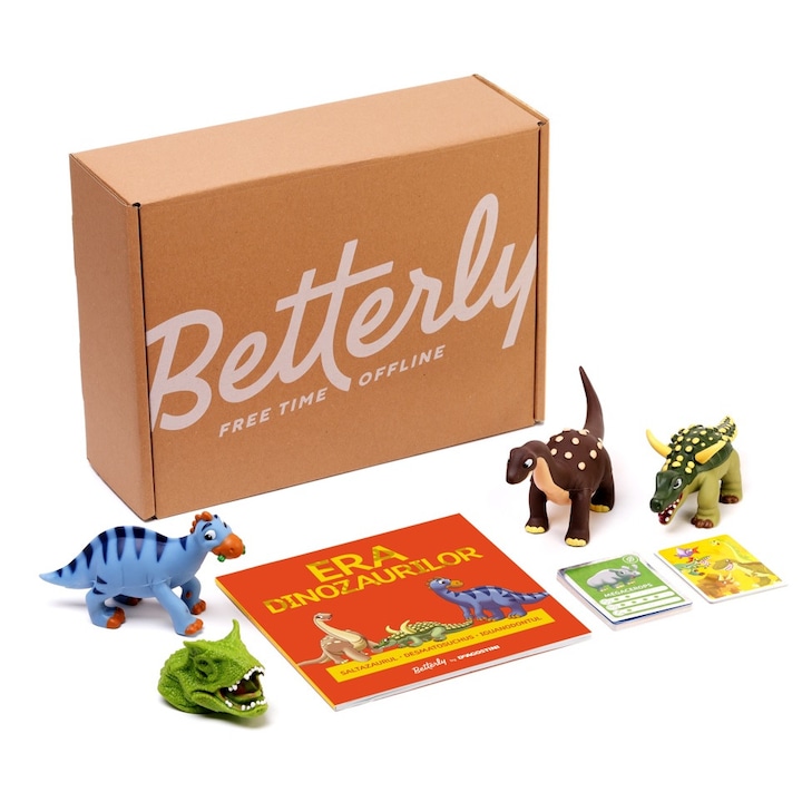 Cutia de dinozauri, copii 3-6 ani, Deagostini, Betterly cutia 8
