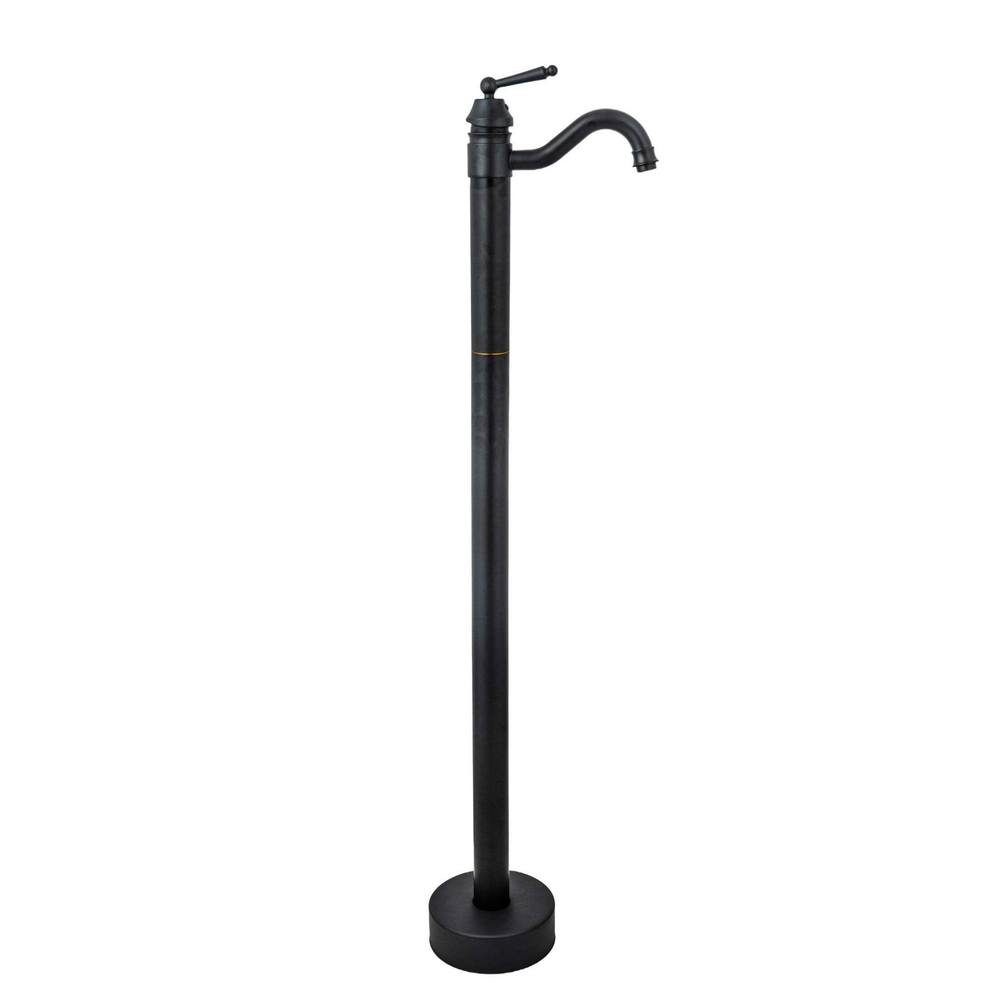 Baterie lavoar TRENDY'S freestanding, , negru mat