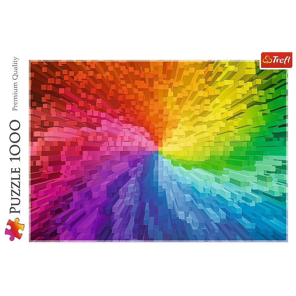 Puzzle Trefl, Gradient, 1000 Piese, Multicolor