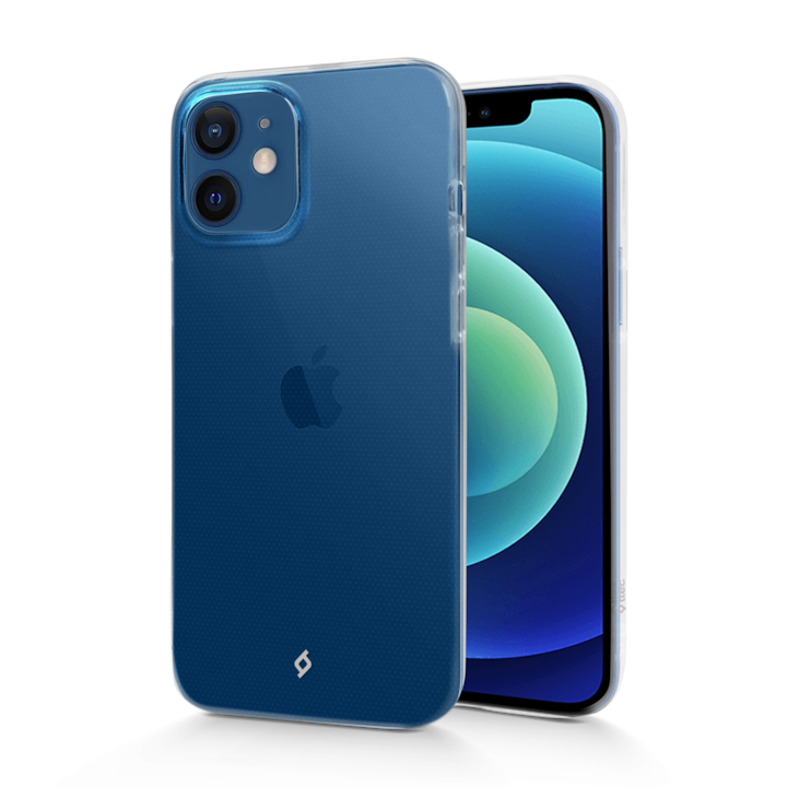 Гръб ttec, SuperSlim, за iPhone 12, mini 5.4, Прозрачен