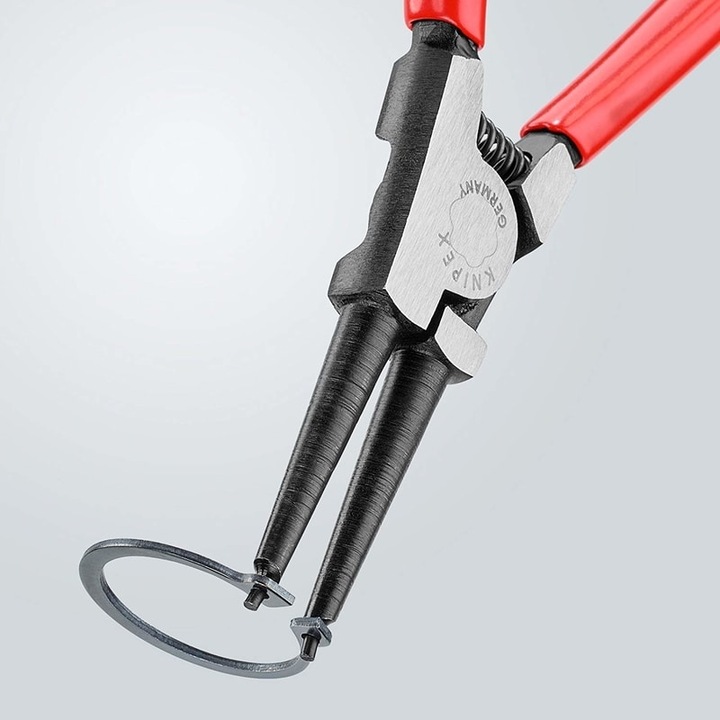Professzionális nyitófogó Knipex KNI4611A2 biztonsági gyűrűkhöz, 180 mm
