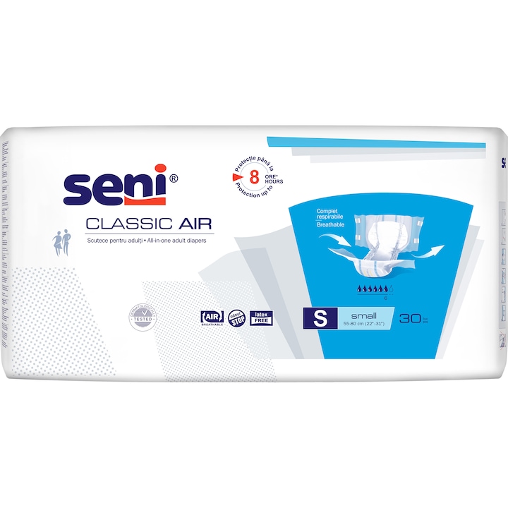 Пелени за възрастни Seni Classic Air Small, 30 броя