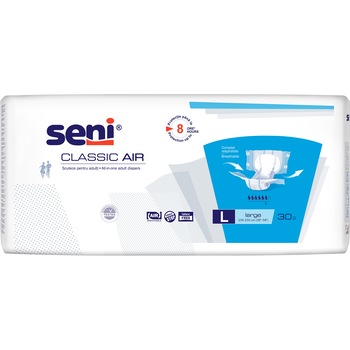Scutece pentru adulti Seni Classic Air Large, 30 buc Scutece pentru adulti Seni Classic Air Large, 30 buc