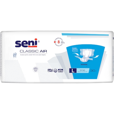 Scutece pentru adulti Seni Classic Air Large, 30 buc