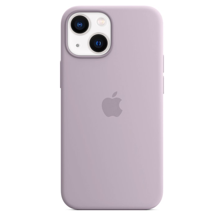Силиконов Калъф за Apple iPhone 13, Висококачествен, Ashy Purple