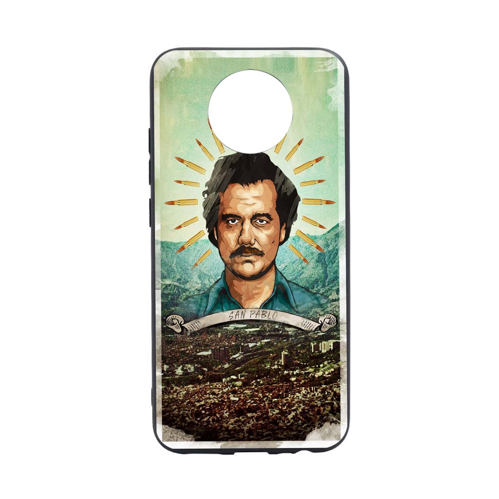 Husa Silicon Narcos, compatibila cu Nokia G20, rezistenta la uzura, anti-alunecare, B306