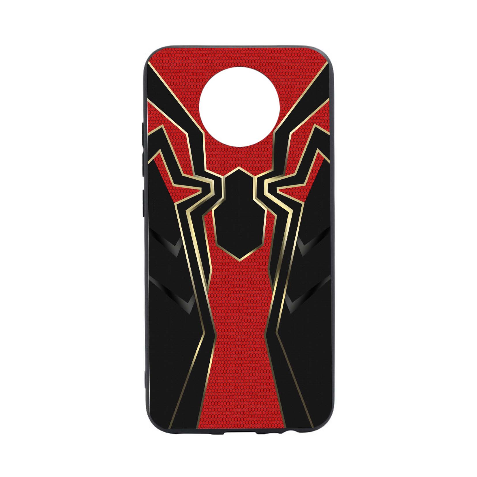 Husa Silicon Spiderman, compatibila cu Nokia G50, rezistenta la uzura, anti-alunecare, B244